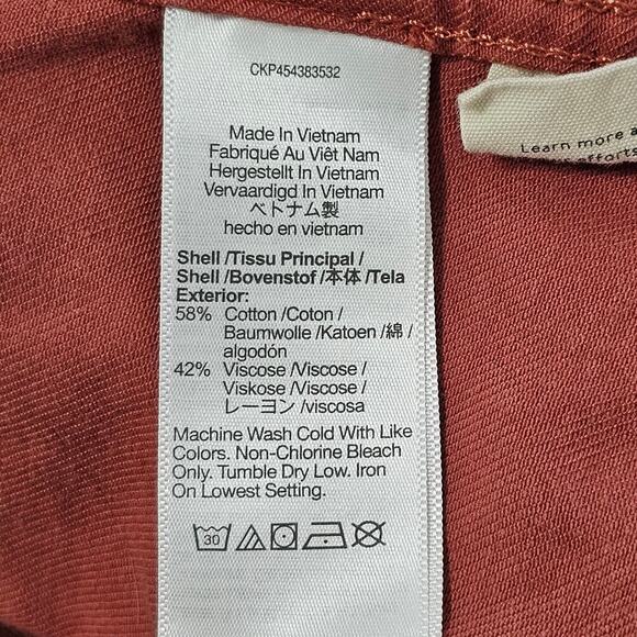 MADEWELL Bayview Balloon-Sleeve Jacket in Weathered Brick Size S - Picture 8 of 10